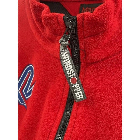 Vintage Marmot Windstopper K2 Jacket Men Size M Fleece Full Zip Water Resistant - Picture 9 of 13